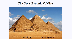 great pyramid of giza